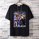 Basketball Sports T Shirt Loose Short-Sleeved T-Shirt Boys James Basketball Sports Half Sleeve