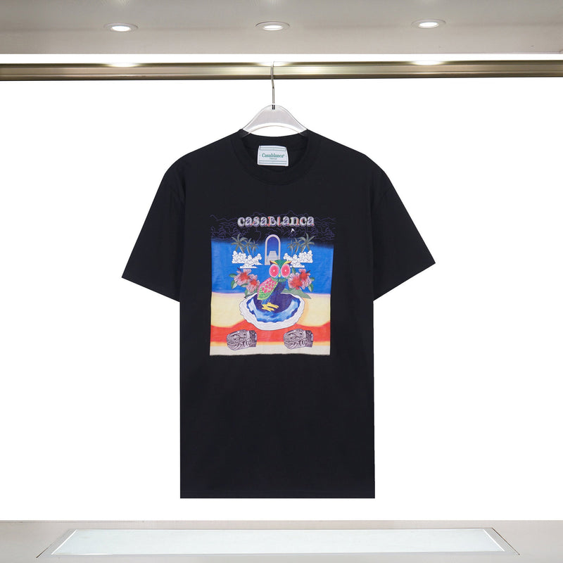Casablanca T Shirts Fashion Loose Tee