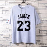 Basketball Sports T Shirt Nba Basketball Cotton Short-Sleeved T-Shirt Male Student Sports Kobe James Owen Curry