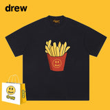 Drew T Shirts Cotton Short-Sleeved Printed T-shirt