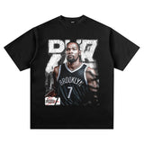 Nba T Shirt Kevin Durant Printed Short-Sleeved T-shirt Loose Men's and Women's Basketball