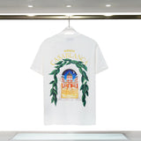Casablanca T Shirts Rainbow Gate Alphabet