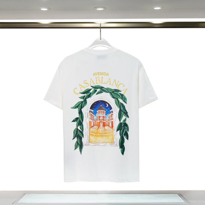 Casablanca T Shirts Rainbow Gate Alphabet