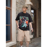 Film Star T Shirt Ace Agent Movie Short Sleeve Loose Retro American Print T-shirt
