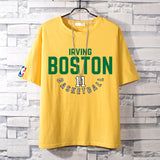 Basketball Sports T Shirt Nba Basketball Wear Sports Short-Sleeved T-Shirt Men'S Student Loose
