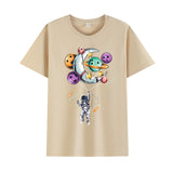 Basketball Sports T Shirt Summer Cotton Short Sleeve T-Shirt Male Loose Student