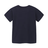 Boy T Shirt Boys' T-shirt Summer Short Sleeve T-shirt Knitted Cotton round Neck Cartoon Printed
