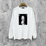 Purple Brand Long Sleeve T-Shirt Fashion Loose Long Sleeve Top