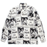 GUILTYPARTIES TIGER Shirts Kennedy Band Long Sleeve Shirts