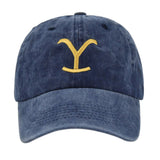 Baseball Cap Embroidered Hat Sun-Poof Peaked Cap Soft Top Complex