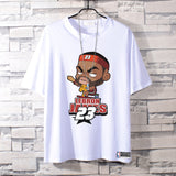Basketball Sports T Shirt Nba Basketball Kobe James Curry Short Sleeve T-Shirt Male Student Loose