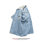 Men's Shirt Short-Sleeved Shirt Men's Summer Loose Casual Jacket