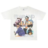 Film Star T Shirt Loose American Retro Heavy round Neck Street T-shirt for Men and Women