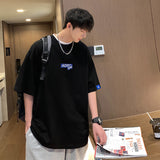 Nasa T Shirt Short-Sleeved T-Shirt Men'S Summer Clothes Loose Teen