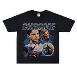 Film Star T Shirt Shawshank's Redemption Street Style Short Sleeve Loose Retro American T-shirt Men