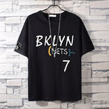 Basketball Sports T Shirt Nba Basketball Clothes Short Sleeve T-Shirt Male Student Loose