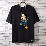 Basketball Sports T Shirt Summer Warrior Curry 3 Basketball Sports Breathable Short Sleeve T-Shirt Male Student