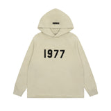 Fear of God Essentials 1977 Knit Hoodie Knitted Long Sleeve Sweater Men's Hooded