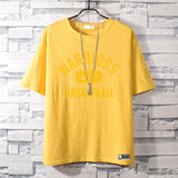 Basketball Sports T Shirt Pure Cotton Curry Basketball Sports Breathable Short Sleeve T-Shirt For Men