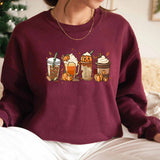 Fall Coffee Sweatshirt Cute Fall Hoodie