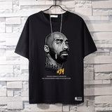 Basketball Sports T Shirt Basketball Sports Trendy Printed Short-Sleeved T-Shirt Men'S Loose