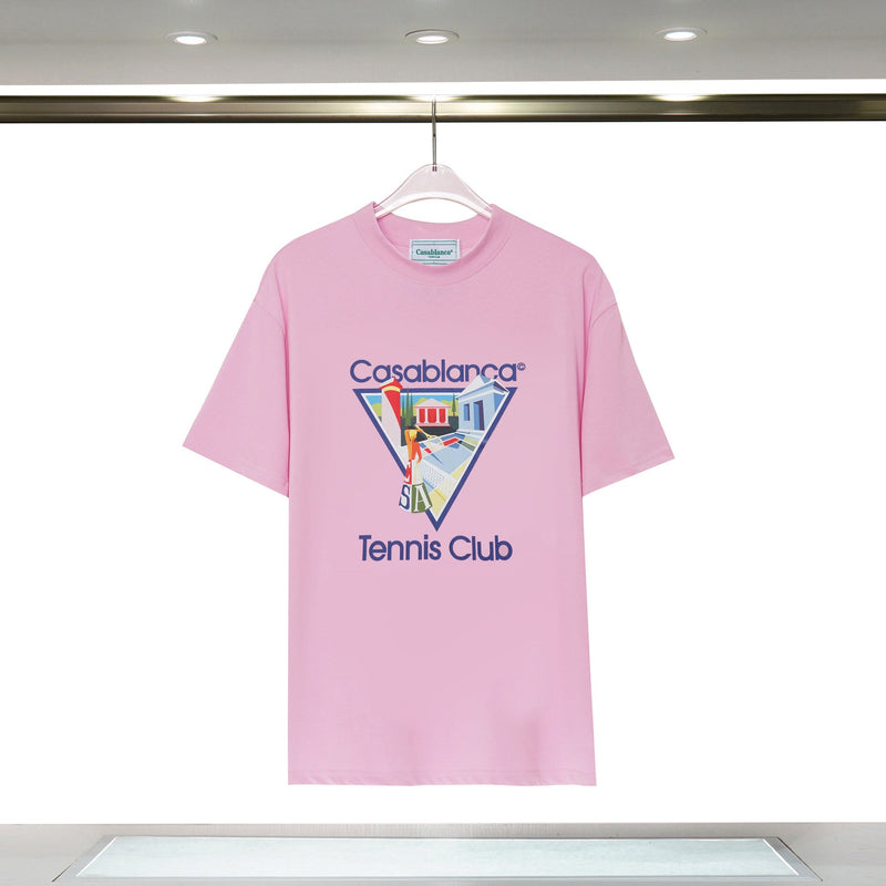 Casablanca T Shirts Fashion Casual Crew Neck Tee
