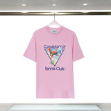 Casablanca T Shirts Fashion Casual Crew Neck Tee