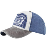 Baseball Cap Hole Silk Screen Printing Baseball Cap Sun-Poof Peaked Cap Hole