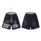 Men Short Vintage Old, Loose Summer Casual Sports Shorts