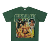 Film Star T Shirt Movie Zombie Pure Cotton Short Sleeve Loose Design T-shirt Men