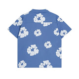 Denim Tears Outfit:T Shirt/Shorts (Separate Purchase Options) Shirt Loose Shorts Men and Women Casual Suit
