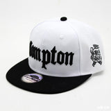 Compton Hat Hip Hop Snapback Flat Bill Cap