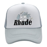 Rhude Hat Fashion Net Cap Hip Hop Baseball Cap