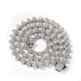 Chains Diamond Necklace Love Full Diamond Necklace ins St. Valentine's Spectrum