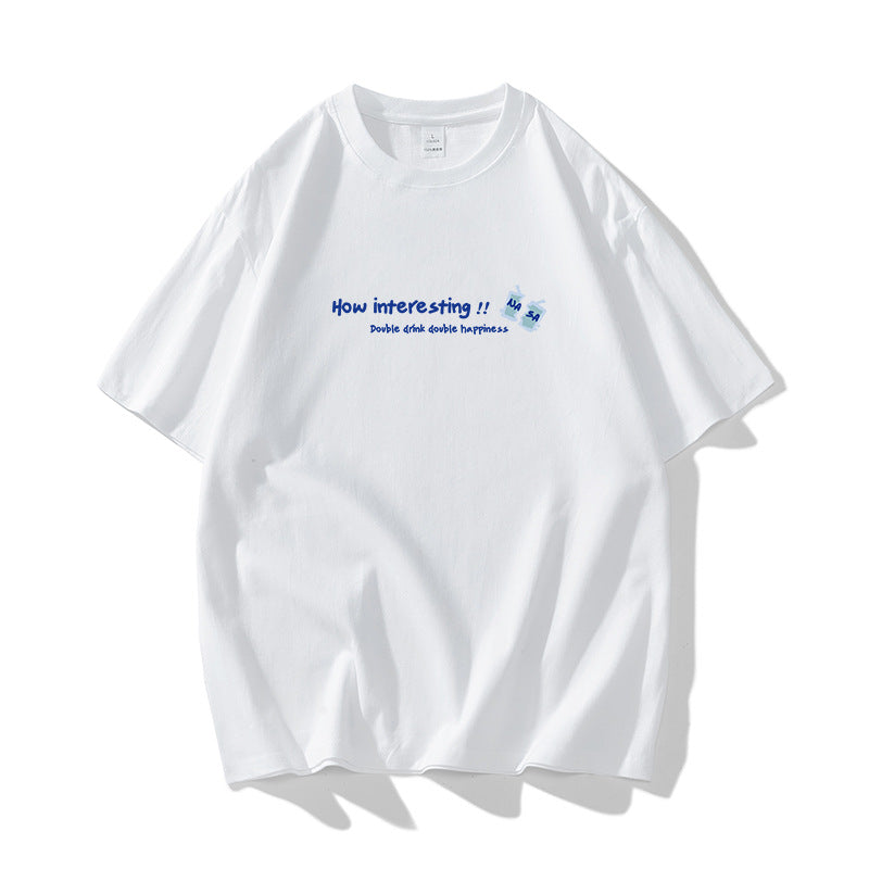Nasa T Shirt Short-Sleeved T-Shirt Boys Summer Loose Half-Sleeve Top