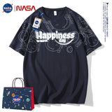 Nasa T-Shirt Summer Short-Sleeved T-Shirt Men'S And Women'S Loose T-Shirt Top
