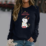 Casual Round Neck Women'S Pullover Raglan Long Sleeved