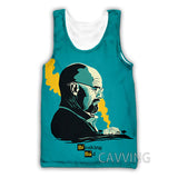 Heisenberg T Shirt 3d Digital Printing Breaking Bad Men Women Casual Vest
