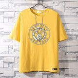 Basketball Sports T Shirt Summer Round Neck All-Matching Loose Short Sleeve T-Shirt Men