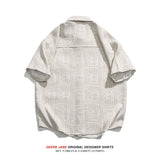 Men's Shirt Short-Sleeved Shirt Men's Summer Loose Casual