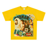 Film Star T Shirt Movie the Unmatchable Match Stephen Chow Short Sleeve American Street Printed T-shirt for Men and Women