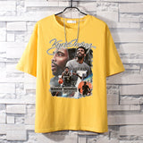 Basketball Sports T Shirt Loose Student Basketball Sport Short Sleeve T-Shirt Men'S Cotton Casual Top