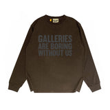 Gallery Dept Long Sleeved Shirt Fashion Brand Long Sleeve Long-Sleeved T-shirt Blouse