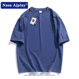Nasa T-Shirt Short-Sleeved T-Shirt Men'S Summer Half Sleeve T-Shirt