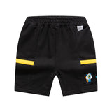 Boy Shorts Summer Children's Shorts Little Monster Embroidered Double Pocket Pants