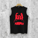Purple Brand Tank T Shirts Sleeveless T-shirt Vest