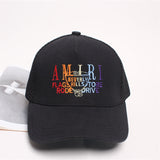 Amiri Hat AMIRI Fashion Baseball Cap, Embroidered Cap, Casual Versatile