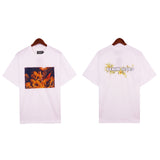 Denim Tears T Shirts Letter Portrait Short Sleeve T-Shirt