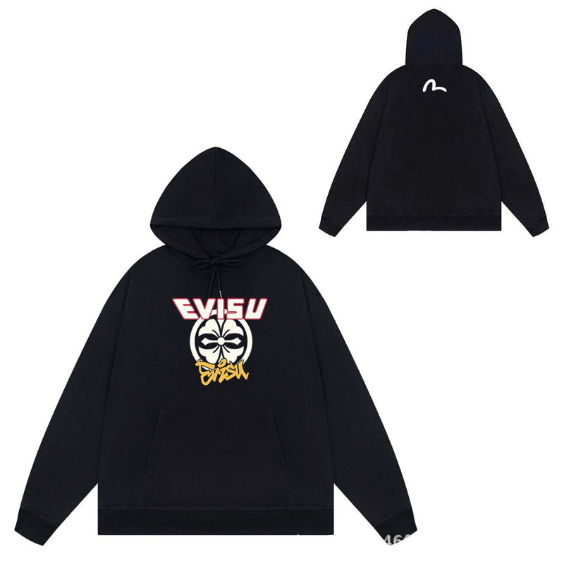 Evisu Hoodie Fushen hooded sweater autumn winter
