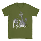 T-shirt Lifelover Men's and Women's Printed Short Sleeves